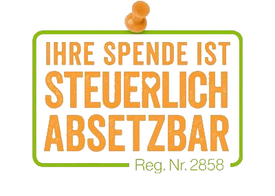 Ihre Spende ist steuerlich absetzbar